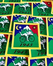 25 Bicycle Day Stickers. Albert Hofmann picture