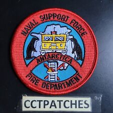 ANTARCTICA, NAVAL SUPPORT FORCE FIRE DEPARTMENT PATCH picture