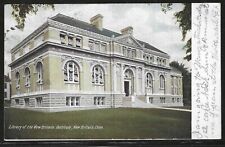 Library of the New Britain Institute, New Britain, CT, 1905 Postcard, Used picture