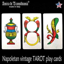 naples tarot card playing cards deck vintage minor major arcana rare oracle lot picture