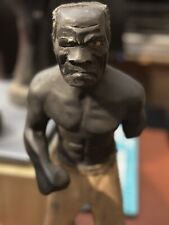 Congo De Madera Figure Afrocuban Wooden Carved Figure. 18” 💥 picture