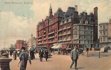 Hotel Metropole, Brighton, England, Great Britain, 1909 Postcard, Used picture