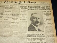 1920 FEBRUARY 26 NEW YORK TIMES - BAINBRIDGE COLBY TO SUCCEED LANSING - NT 7876 picture