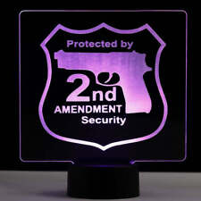2a Security - LED Illuminated Patriotic Backlit Sign picture