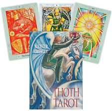 Thoth Tarot cards De Luxe Aleister Crowley by Frieda Harris Art AGM 1067012377 picture