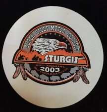 STURGIS 2003 DECAL   Black Hills Motor Classic 63rd Annual  4” picture
