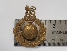 WW1 Royal Marine Cap Badge KC picture