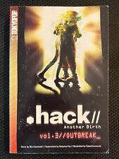 .hack Another Birth 3 Outbreak Light Novel 👽 Sci Fi Tokyopop English Manga picture
