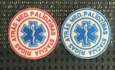 Set of 2 Emergency patches Latvian Metropolitan ambulance station Riga city picture