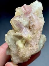 380 Carat Pink  Tourmaline crystal with Quartz Specimen 🔮 from Afghanistan picture