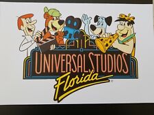 Universal Studios Florida logo Hanna Barbera Retro Poster Print 11x17 Yogi Bear picture