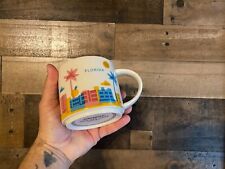 Starbucks Florida Coffee Mug Drink 14oz You Are Here Collection 2015 State Cup picture