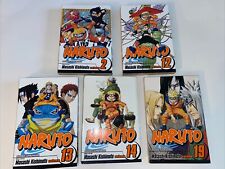 Lot of 5 Shonen Jump Masashi Kishimoto NARUTO Volumes #2 #12-14 & #19 Manga picture