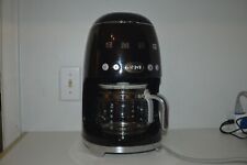 Smeg 50's Retro Style Aesthetic Drip Filter Coffee Machine, DCF01BLUS, Black picture