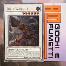 DRILL WARRIOR in English YUGIOH Rare ULTIMATE yu-gi-oh FOR REAL COLLECTORS picture