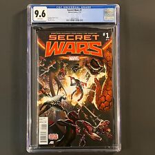 Secret Wars #1 CGC 9.8 (Jul 2015, Marvel) Jonathan Hickman, Dr. Doom Label picture