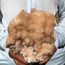 3 LB Natural White Calcite Quartz Crystal Cluster Mineral Specimen Healing picture