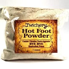 HOT FOOT POWDER, Hoodoo, Wicca, Pagan, Banish, Get Rid of People, FROM TWICHERY picture