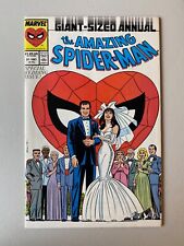 Giant-Sized Annual #21- 1987 The Amazing Spiderman Wedding Issue picture