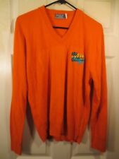 Vintage Ashley Knit Mohala Mango Liqueur Orange Sweater Size Large  picture