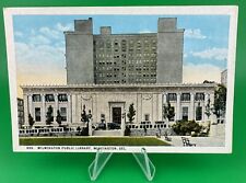 Vintage Postcard Wilmington Delaware Public Library picture