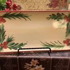 Southern Living At Home~Gail Pittman~Christmas Memories~14”L X 7”W~Long Tray~USA picture