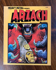 HEAVY METAL Presents ARZACH Graphic Novel By MOEBIUS #1-1ST 1977 VERY GOOD picture