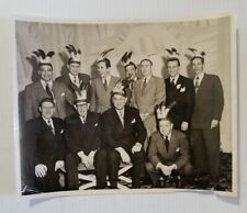 1951 Press Photo Journalist Mens Fraternal Group Pontiac Dinner Newspaper Story picture