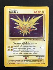 Zapdos 15/62 Fossil Rare Holo Unlimited Wizards ITA Vintage Card picture