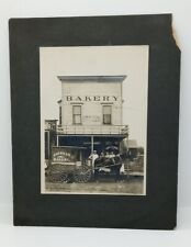 1905 Clark's American Bakery. Pomona CA. Wow  8x10 Cabinet Photo. W. Second St. picture