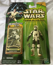 Star Wars Power of the Jedi 3.75” Imperial  Scout Trooper Figure Hasbro 2000 picture