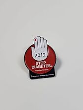 Stop Diabetes 2012 Lapel Pin American Diabetes Association picture