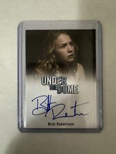 2014 Rittenhouse Under The Dome Season 1 AUTO card Britt Robertson as Angie picture