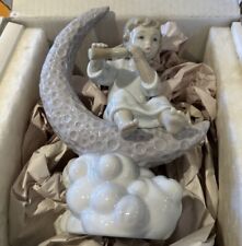 Lladro #06839 “Exploring The Stars” - Angel With Telescope EXCELLENT. PERFECT picture