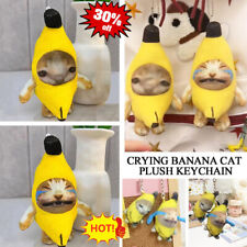 Banana Cat Plush Pendant Cute Crying Banana  Cat Funny Keychain Penda Prod picture