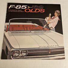 Vintage 1962 Oldsmobile F-85 Cutlass Club Coupe Station Wagon Sales Brochure picture
