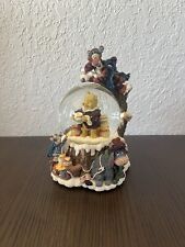 Disney Winnie the Pooh 100 Acre Wood Boyd's Collection Musical Snow Globe Wind picture