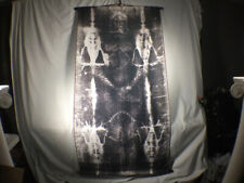 Shroud of Turin, Full Size Body, Negative on Linen Cloth, 6 x 3 Feet, Free Book picture