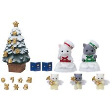 Sylvanian Families Doll White Christmas set Calico Critters figure toy picture