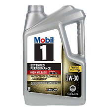 Extended Performance High Mileage Full Synthetic Motor Oil 5W-30, 5 Quart,new picture