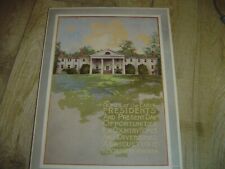 1913 SOUTHERN RAILWAY PROMOTION BOOK-HOMES of EARLY PRESIDENTS and OPPORTUNITIES picture