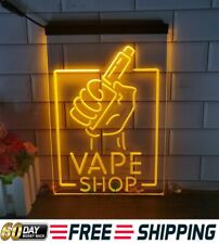 Vape Smoke Shop Advertising LED Neon Light Sign Club Business Display Wall Décor picture
