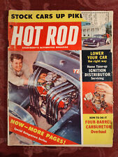 RARE HOT ROD Magazine September 1957 Stock Cars Lincoln powered Model A picture