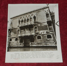 1971 Press Photo Abandoned Building Slowly Sinks As Sea Rises In Venice Italy picture