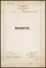 Trademark registration by Mast, Foos & Co. for Buckeye brand Pumps picture