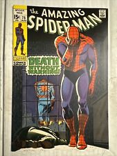 Amazing Spider-Man #75 VF+ Death of Silvermane Classic Romita Cover picture