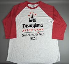Disneyland After Dark SweetHeart's Nite 2023 Official Women's L Raglan T Shirt picture