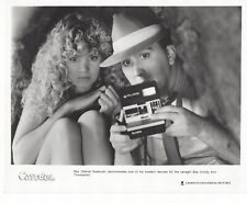 Cavegirl~Daniel Roebuck, Cynthia Thompson~Polaroid Camera~Movie Press Photo~1985 picture