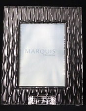 MARQUIS by WATERFORD Crystal Picture Frame - Rainfall Pattern holds 5x7 picture