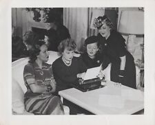 Dolores del Rio + Myrna Loy + Mary Pickford + Basil Rathbone (1950s) Photo K 223 picture